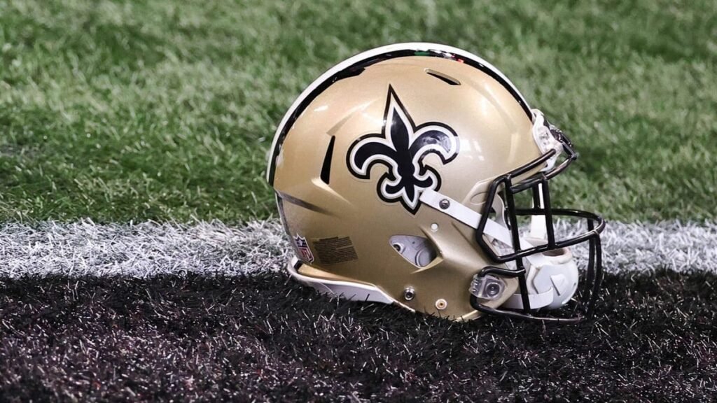 capacete do New Orleans Saints